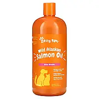 Zesty Paws, Wild Alaskan Salmon Oil for Dogs & Cats, Skin Health, All Ages, 32 fl oz (946 ml)