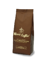 Кофе молотый 225г Ricco Coffee Gold Espresso Italiano (арабика 30%, робуста 70%)