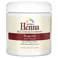 Rainbow Research, Henna, Hair Color and Conditioner, Burgundy (Dark Auburn), 4 oz (113 g)