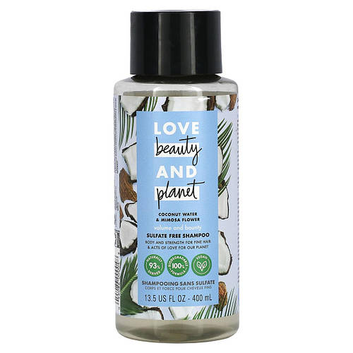 Love Beauty and Planet, Volume and Bounty Shampoo, Coconut Water ...