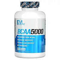 EVLution Nutrition, BCAA5000, 240 Capsules