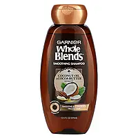 Garnier, Whole Blends, Coconut Oil & Cocoa Butter Smoothing Shampoo, 12.5 fl oz (370 ml)