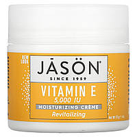 Jason Natural, Revitalizing Vitamin E Moisturizing Creme, 5,000 IU, 4 oz (113 g)