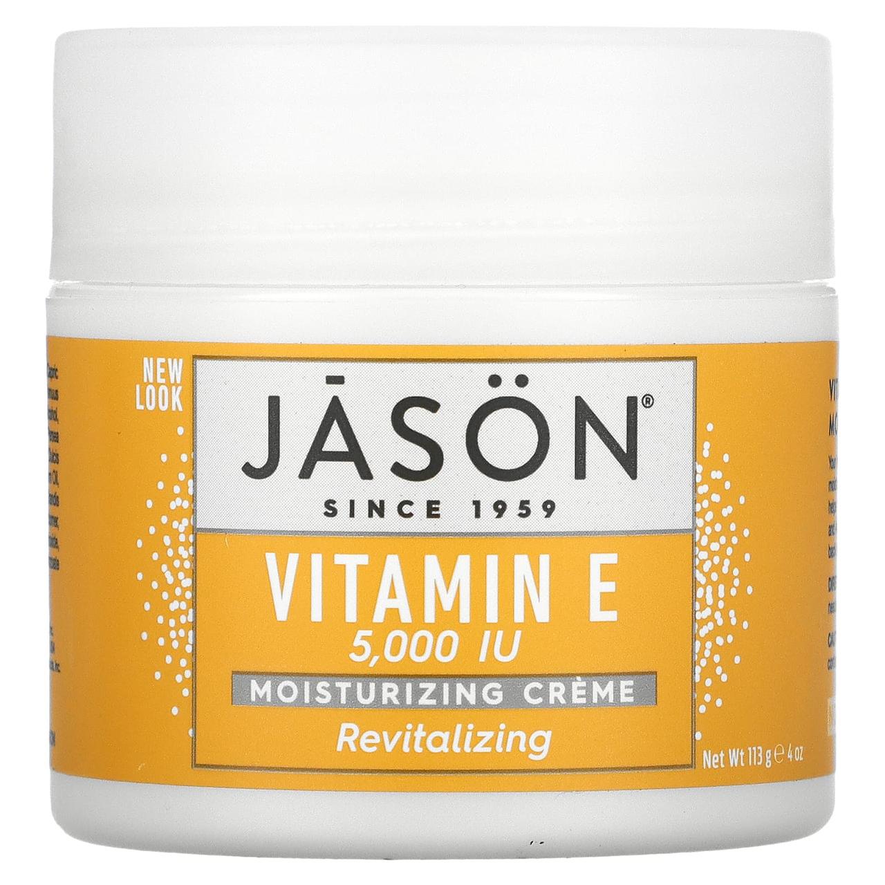 Купить Jason Natural, Revitalizing Vitamin E Moisturizing Creme, 5,000