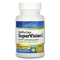 21st Century, Healthy Eyes SuperVision2, 120 Softgels