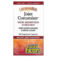 Natural Factors, CurcuminRich, для підтримки суглобів, 60 вегетаріанських капсул