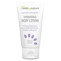 Mild By Nature, Hydrating Body Lotion, Lavender Lemongrass, 2.5 fl oz (74 ml)