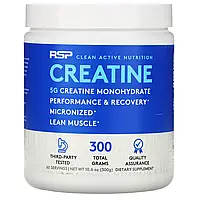 RSP Nutrition, Creatine Monohydrate Powder, 5 g, 10.6 oz (300 g)