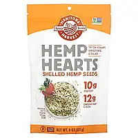 Manitoba Harvest, Hemp Hearts, очищене насіння конопель, горіховий смак, 227 г (8 унцій)