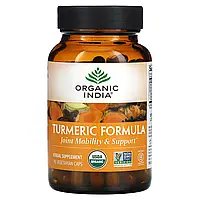 Organic India, Turmeric Formula, Joint Mobility & Support, 90 Vegetarian Caps
