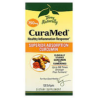 Terry Naturally, CuraMed, 750 mg, 120 Softgels