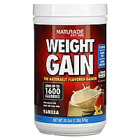 Naturade, Weight Gain, Vanilla, 1.3 lbs (576 g)