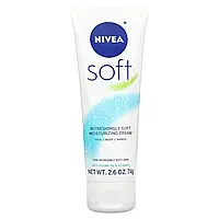 Nivea, Refreshingly Soft Moisturizing Creme, 2.6 oz (74 g)