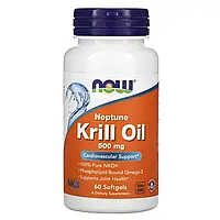 NOW Foods, Neptune Krill Oil, 500 mg, 60 Softgels