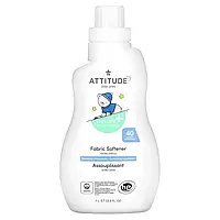 ATTITUDE, Little Ones, Fabric Softener, Night, Soothing Chamomile, 40 Loads, 33.8 fl oz (1 l)