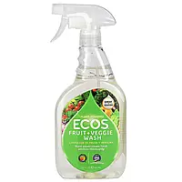 Earth Friendly Products, Ecos, Fruit + Veggie Wash, 22 fl oz (650 ml)