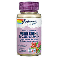 Solaray, Berberine & Curcumin Root Extracts, 60 VegCaps