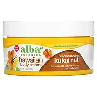 Alba Botanica, Hawaiian Body Cream, Kukui Nut, 6.5 oz (184 g)