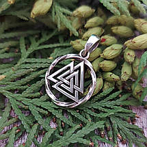 Валькнут малий Кулон амулет, фото 3