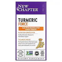 New Chapter, Turmeric Force, 120 Vegetarian Capsules