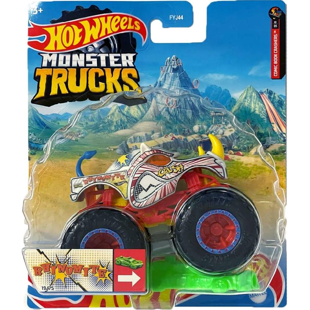 Машинка-позашляховик Hot Wheels Monster Trucks 1:64 Rhinomite FYJ44/HCP74