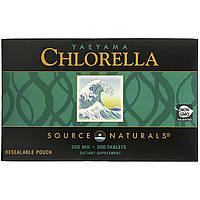 Source Naturals, Yaeyama Chlorella, 200 mg, 300 Tablets