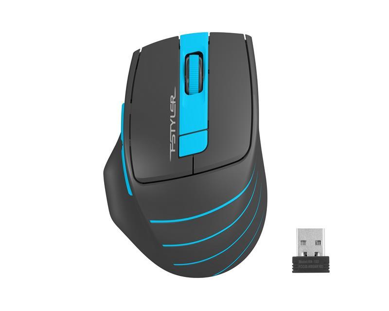 Миша бездротова A4Tech FG30S Blue/Black USB, фото 1