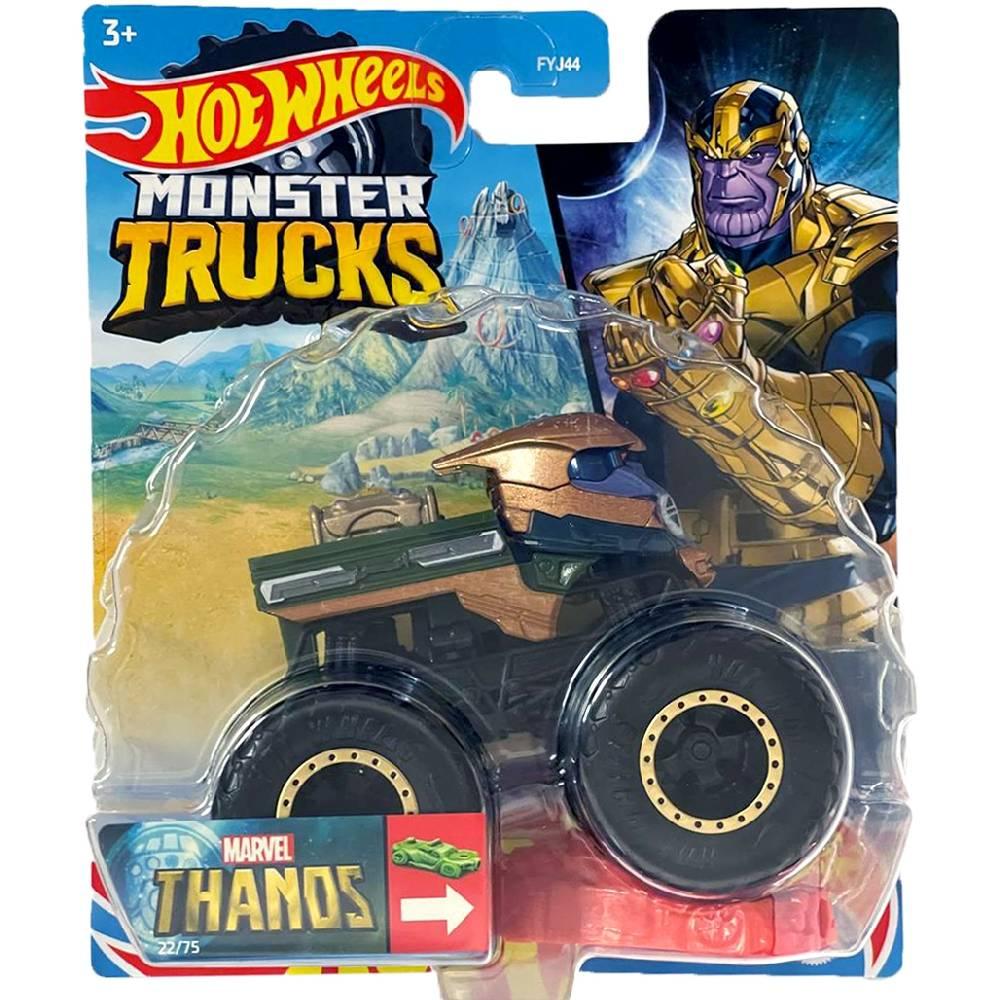 Машинка-позашляховик Танос Hot Wheels Monster Trucks 1:64 Thanos FYJ44/HHH73