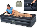 Надувне ліжко Intex 66706 з электронасосоом, фото 4