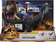 Фигурка Динозавр Теризинозавр со Звуком Jurassic World Therizinosaurus Mattel GWD65