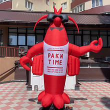 Надувна реклама рак зазивало надувна лялька 3,4 м