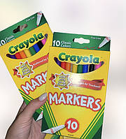 10 маркеров Crayola Fine Line Marker