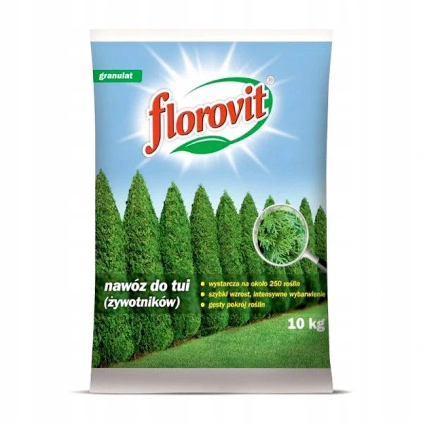 FLOROVIT для туй та хвойних рослин 10кг Флоровіт, фото 1