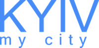 Виниловая наклейка на авто - KYIV My City размер 50 см