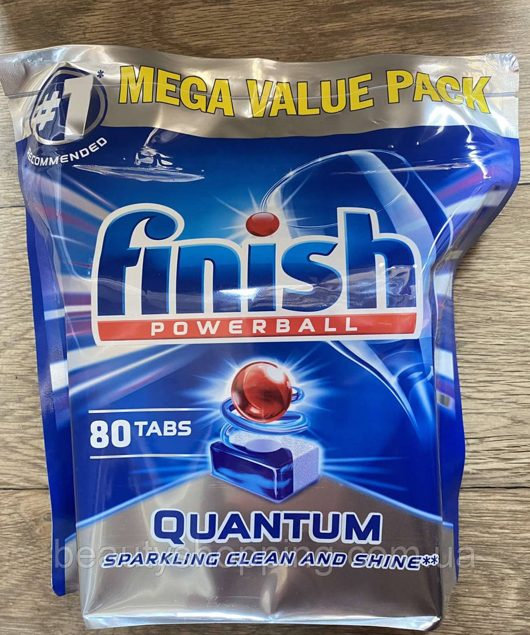 Finish Powerball Quantum Max Таблетки для посудомийної машини 80 шт.