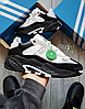 Чоловічі кросівки Adidas Niteball Адідас Найтбол чорно білі з бежевим рефлективні весна літо, фото 3
