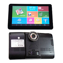 Автомобільний GPS навігатор з відеореєстратором G733DVR на андроїді 7" 8Gb + вай фай