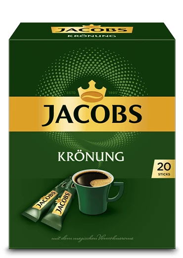 Розчинена кава Jacobs Krönung у стіках 20 x 1.8