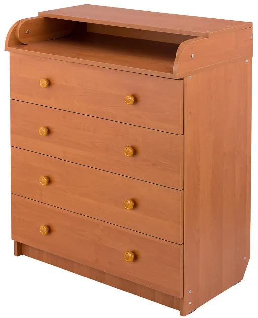 Дитячий комод сповивальний Babyroom CMD-04 Big вільха, фото 1