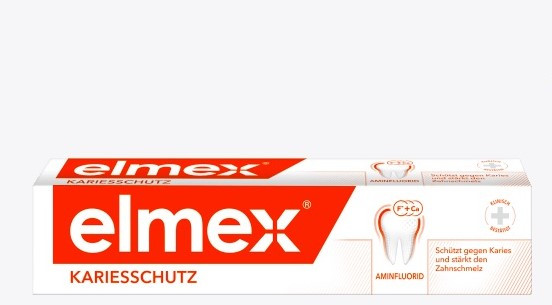 Елмекс Зубна паста антикарієсна, 75 мл Elmex Zahnpasta Kariesschutz, 75 ml, фото 1