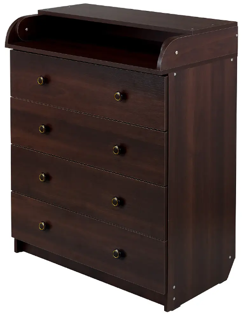 Дитячий комод сповивальний Babyroom CMD-04 Big горіх темний, фото 1