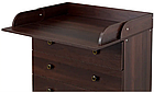 Дитячий комод сповивальний Babyroom CMD-04 Big горіх темний, фото 5