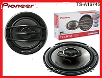 Автомобильные динамики Pioneer TS-1674s 16см (350 Вт)