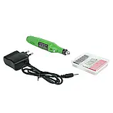 Фрезер для манікюру ручка, фрезер машинка міні для манікюру, апарат ручка Nail Drill YFZ 05 9W 20000об, фото 7