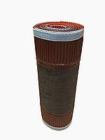 Лента коньковая вентиляционная Wabis Georol 390 мм коричневая (RAL 8017)