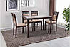 Комплект меблів на кухню Бродвей Мікс Меблі (Стіл + 4 стільці) Мікс Меблі, фото 2