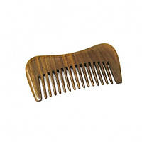 Расческа-гребешок для волос женская натуральный сандал