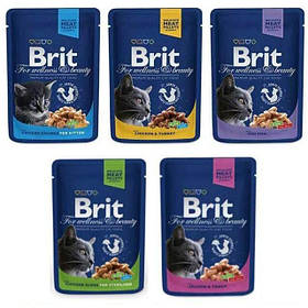 Brit Premium Cat pouch (Чехия)