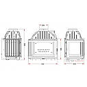 Камінна топка INVICTA D'ANGLE VITRE GAUCHE VOLET з лівим склом, фото 2