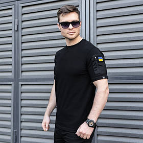 Чоловіча футболка чорного кольору Pobedov "Tactical"